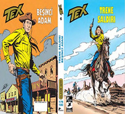 Cover for Tex Klasik Seri 6 - Trene Saldiri - Besinci Adam