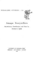 Cover for Amapa storytellers