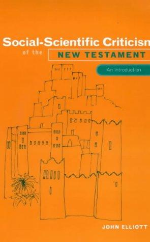 Cover for Social scientific criticism of the New Testament