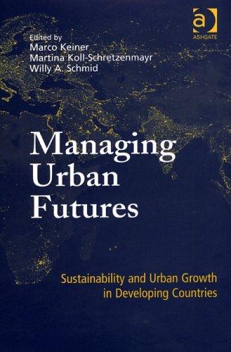 Cover for Managing Urban Futures