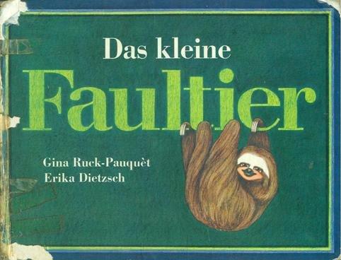 Cover for Das kleine Faultier