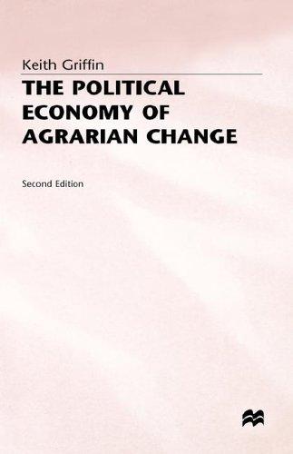 Cover for The political economy of agrarian change