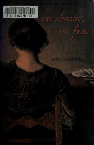 Cover for No Shame, No Fear