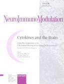 Cover for Cytokines and the Brain