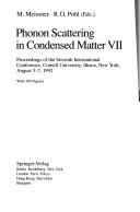 Cover for Phonon Scattering in Condensed Matter (Springer Series in Solid-State Sciences)