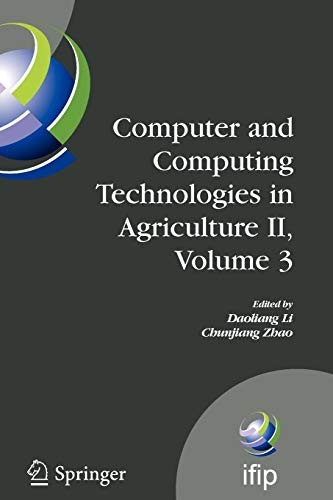 Cover for Computer and Computing Technologies in Agriculture II