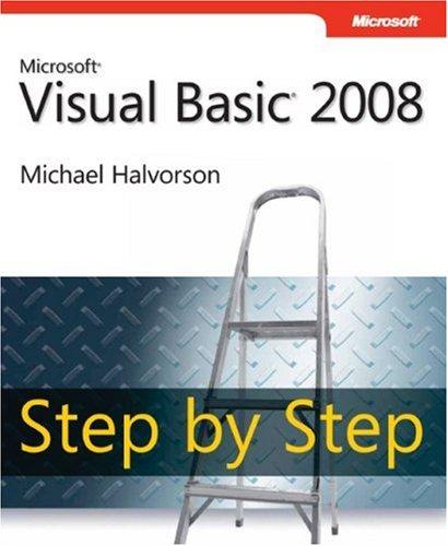 Cover for Microsoft Visual Basic 2008 Step by Step