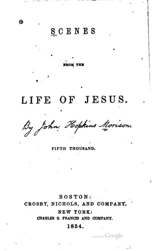Cover for Scenes from the Life of Jesus