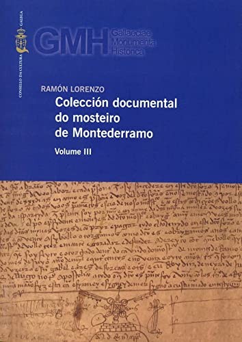 Cover for Colección documental do mosteiro de Montederramo