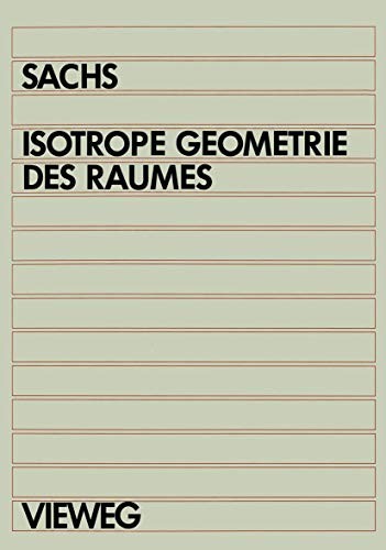Cover for Isotrope Geometrie des Raumes