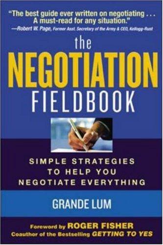 Cover for The Negotiation Fieldbook