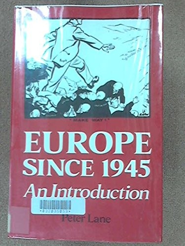Cover for Europe since 1945