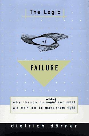 Cover for The logic of failure