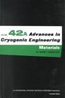 Cover for Advances in Cyrogenic Engineering (Materials): Parts A & B (Advances in Cryogenic Engineering)