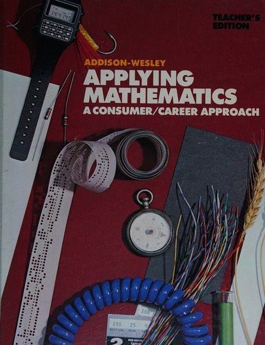 Cover for Applying mathematics