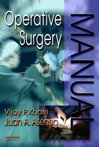 Cover for Operative Surgery Manual