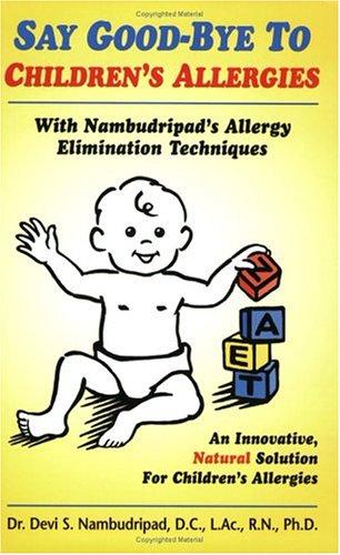 Cover for Say Goodbye to Children's Allergies