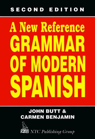 Cover for A new reference grammar of modern Spanish