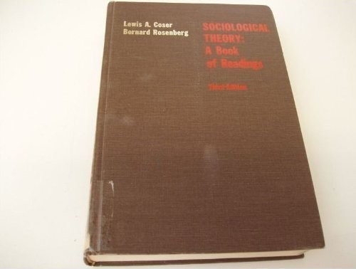 Cover for Sociological Theory