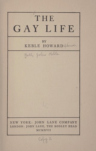 Cover for The gay life