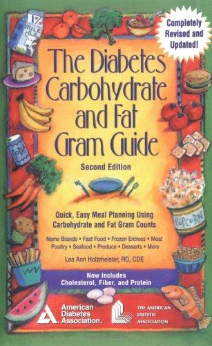 Cover for The Diabetes Carbohydrate and Fat Gram Guide 