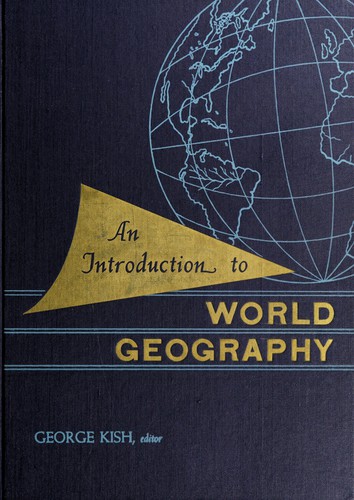 Cover for An introduction to world geography