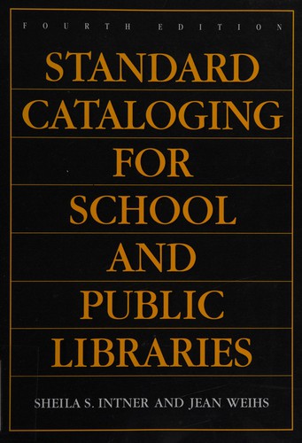 Cover for Standard cataloging for school and public libraries