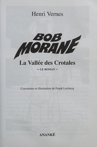 Cover for Ac -la Vallee des Crotales (Roman / BD) N. 36