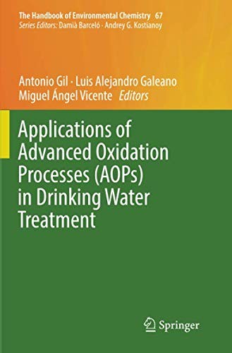 Cover for Applications of Advanced Oxidation Processes  in Drinking Water Treatment