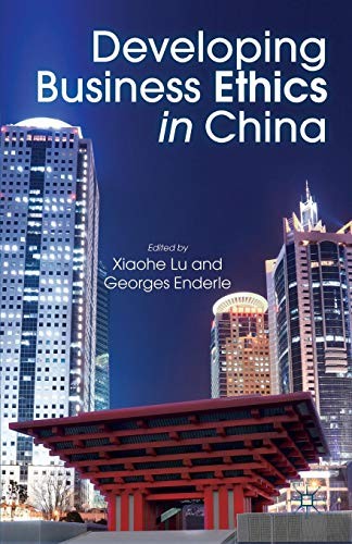 Cover for Developing Business Ethics in China