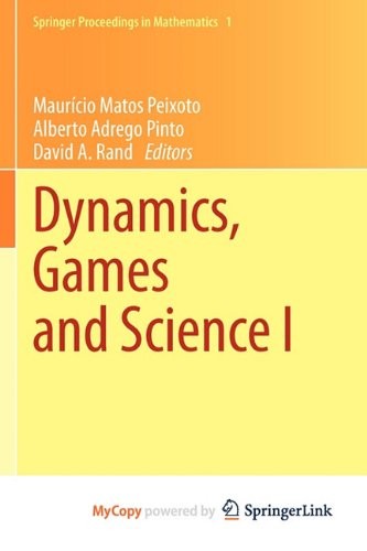 Cover for Dynamics, Games and Science I