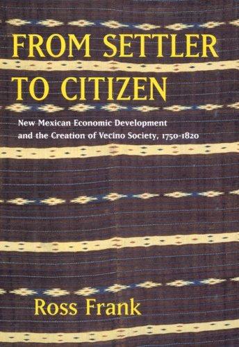 Cover for From Settler to Citizen