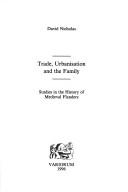 Cover for Trade, urbanisation, and the family