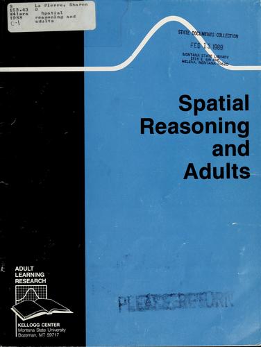 Cover for Spatial reasoning and adults