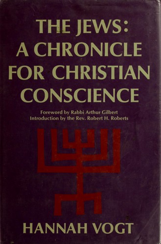Cover for The Jews: a chronicle for Christian conscience.