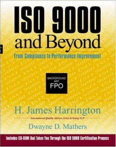 Cover for ISO 9000 and Beyond