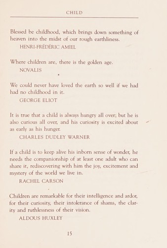 Cover for Child