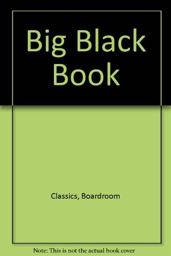 Cover for Big Black Book