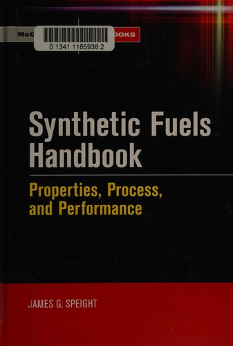 Cover for Synthetic fuels handbook