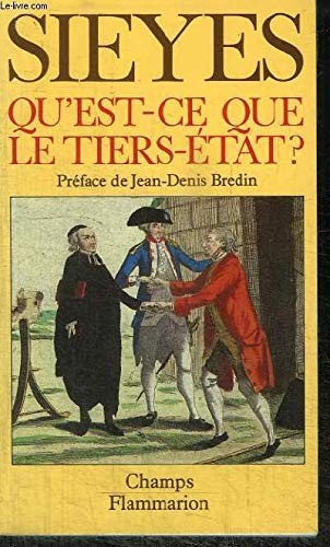 Cover for Qu'est-ce que le Tiers état?