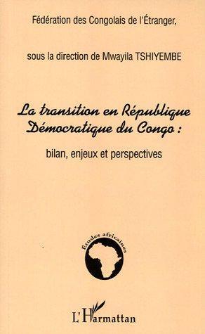 Cover for La transition en République démocratique du Congo