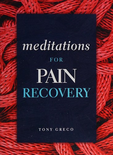 Cover for Meditations for pain recovery