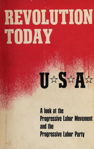 Cover for Revolution today: U.S.A.