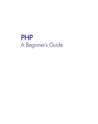 Cover for PHP