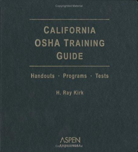Cover for California OSHA Training Guide