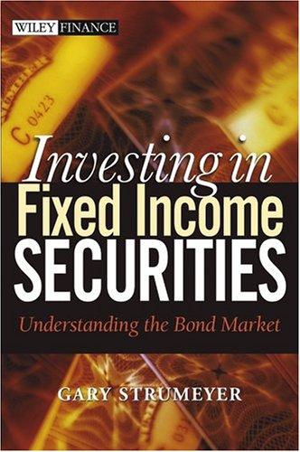 Cover for Investing in Fixed Income Securities