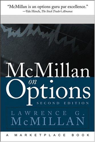 Cover for McMillan on Options, Second Edition (Wiley Trading)