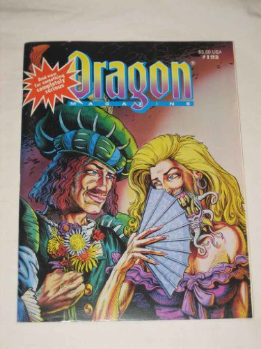 Cover for Dragon Magazine Issue 192 April 1993/No 11