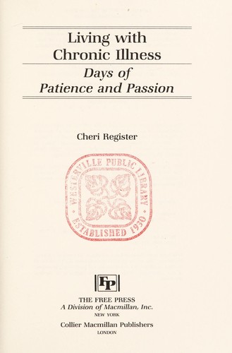 Cover for Living with chronic illness