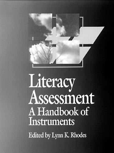 Cover for Literacy assessment
